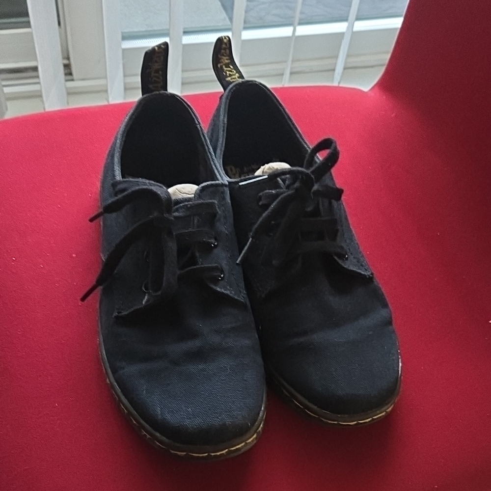 Dr Martens Mens Canvas Black Callum Air Wair AW004 Size 9